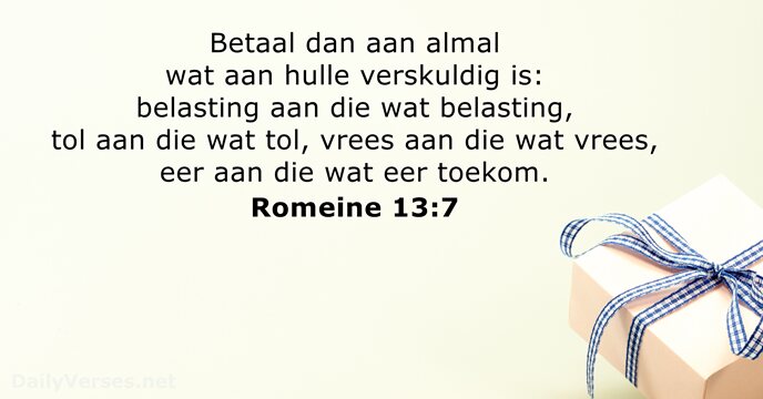 Romeine 13:7