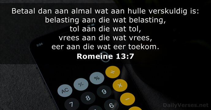 Romeine 13:7
