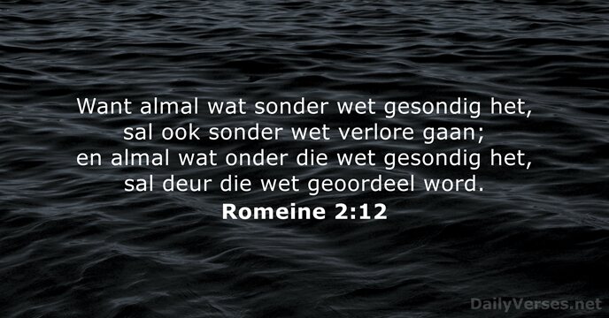 Romeine 2:12