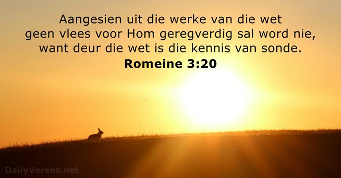 Romeine 3:20