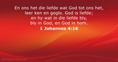 1 Johannes 4:16