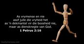 1 Petrus 2:16
