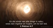 1 Petrus 4:7