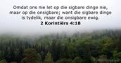 2 Korintiërs 4:18