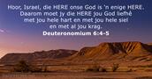 Deuteronomium 6:4-5