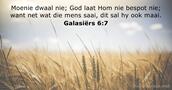 Galasiërs 6:7
