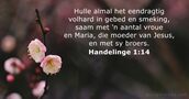 Handelinge 1:14