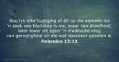 Hebreërs 12:11