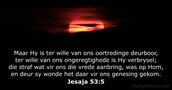 Jesaja 53:5