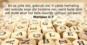 Matteus 6:7
