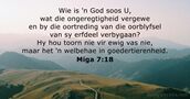 Miga 7:18