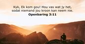 Openbaring 3:11