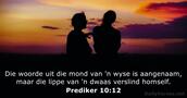 Prediker 10:12