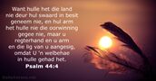Psalm 44:4