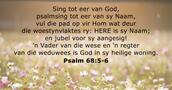 Psalm 68:5-6