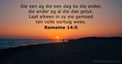 Romeine 14:5