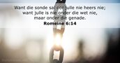 Romeine 6:14