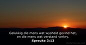 Spreuke 3:13