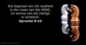 Spreuke 9:10