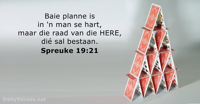 Spreuke 19:21