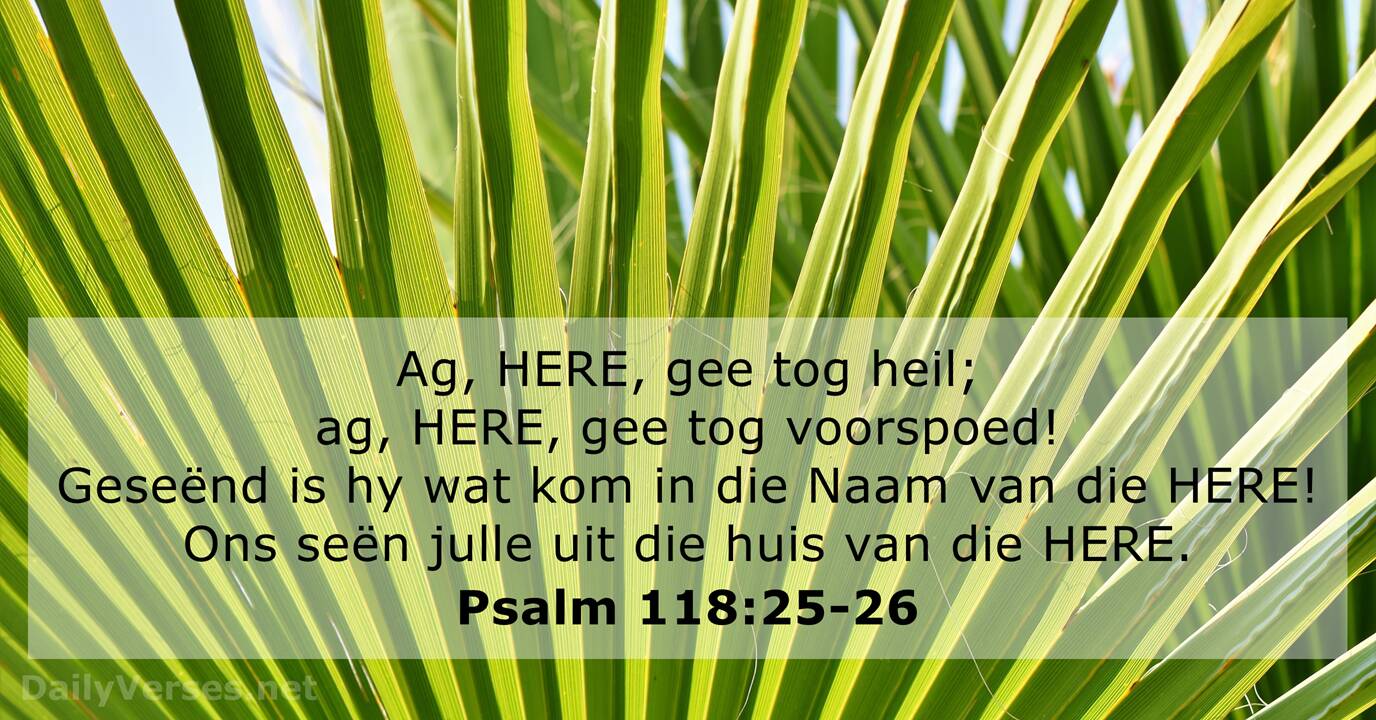 Psalm 118 25 26 Bybelvers DailyVerses