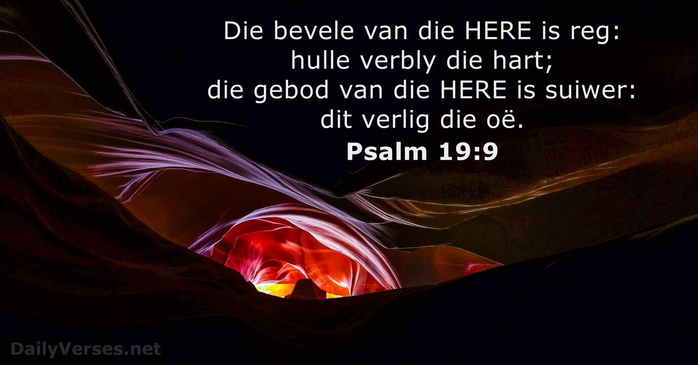 Psalm 19 9 Bybelvers DailyVerses