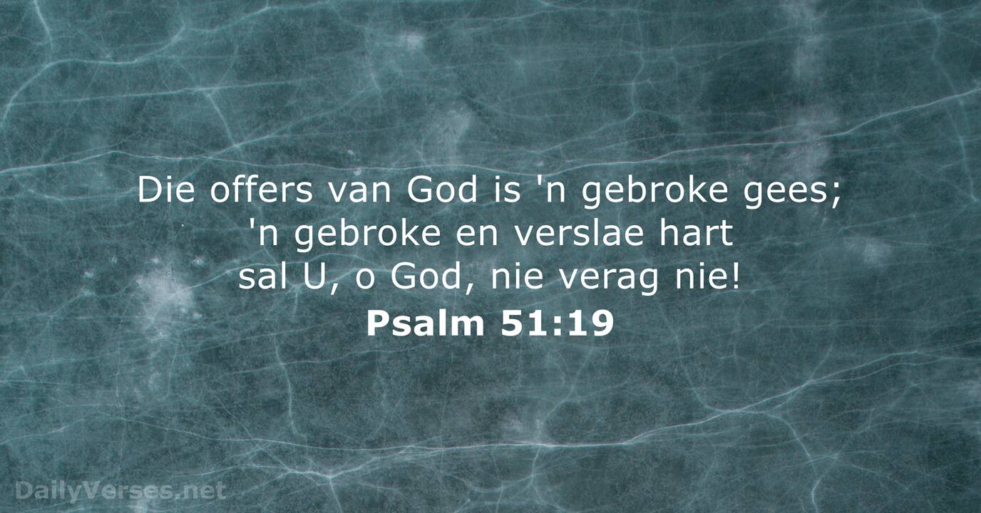 Psalm 51 19 Bybelvers DailyVerses