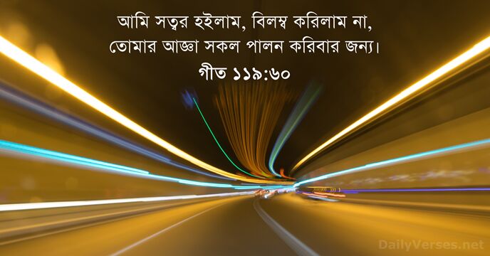 গীত ১১৯:৬০