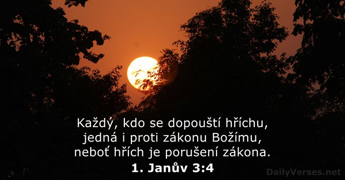 1. Janův 3:4