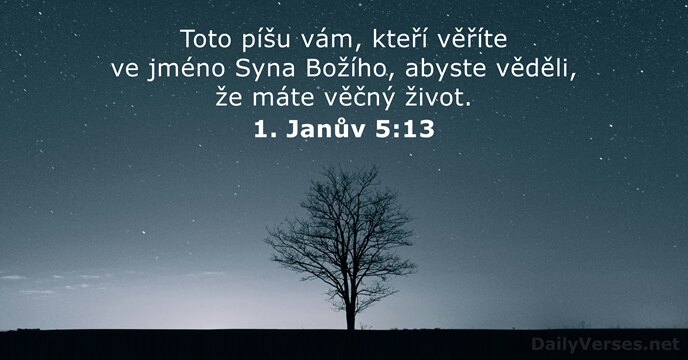 1. Janův 5:13