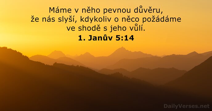 1. Janův 5:14