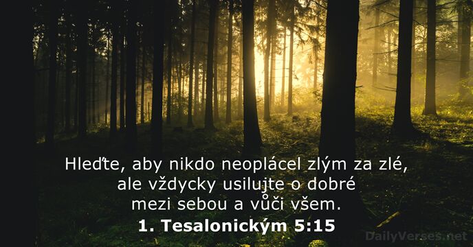 1. Tesalonickým 5:15