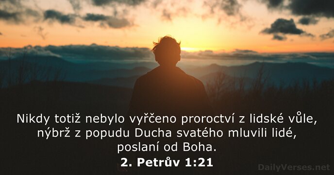 2. Petrův 1:21