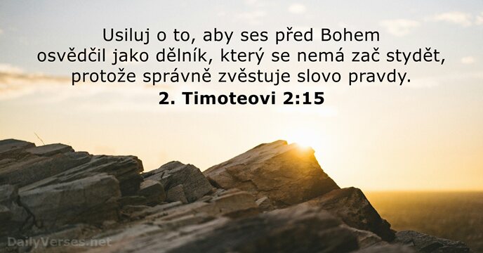 2. Timoteovi 2:15