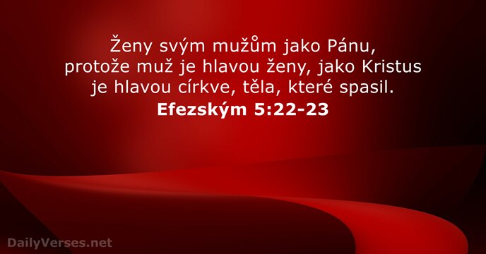 Efezským 5:22-23