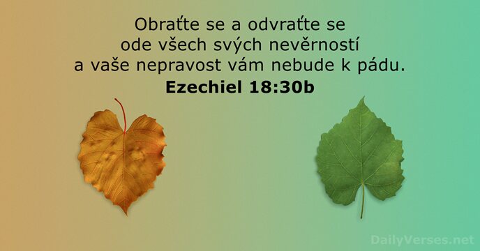 Ezechiel 18:30b