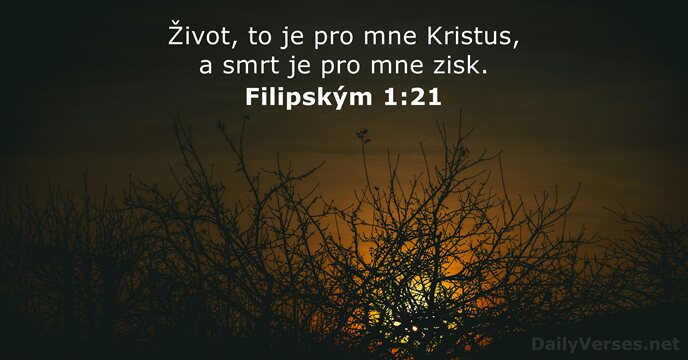 Filipským 1:21