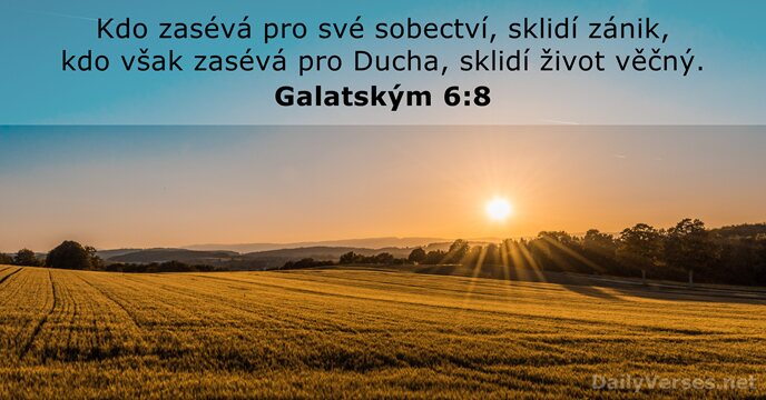 Galatským 6:8