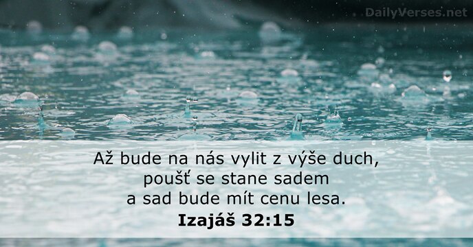 Izajáš 32:15
