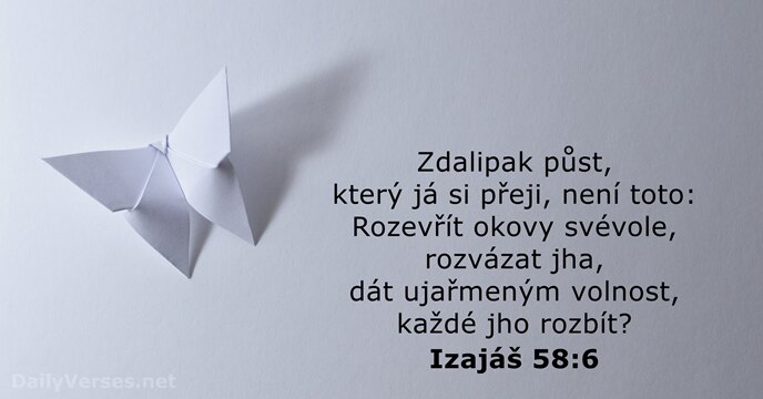 Izajáš 58:6