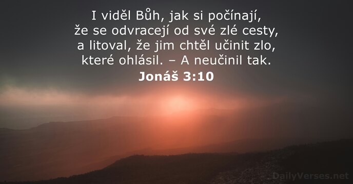 Jonáš 3:10