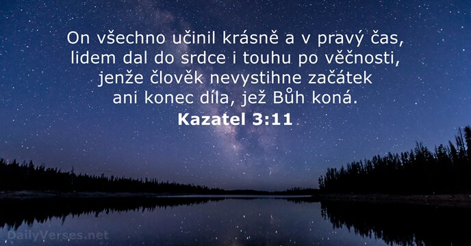 Kazatel 3:11