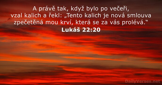 Lukáš 22:20