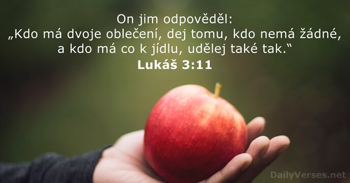 Lukáš 3:11