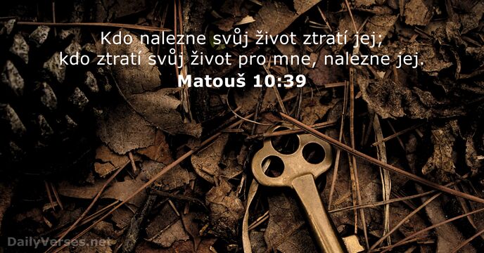Matouš 10:39