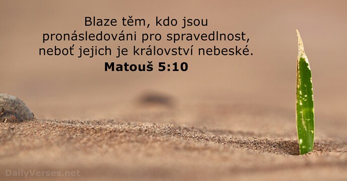 Matouš 5:10