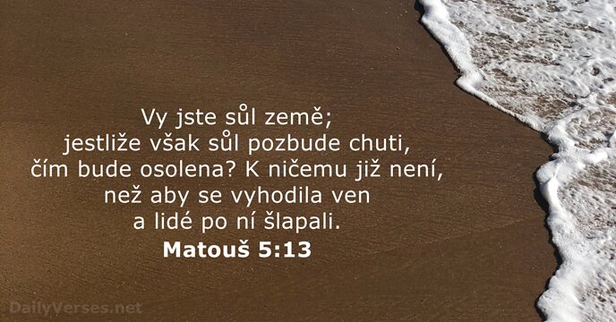 Matouš 5:13