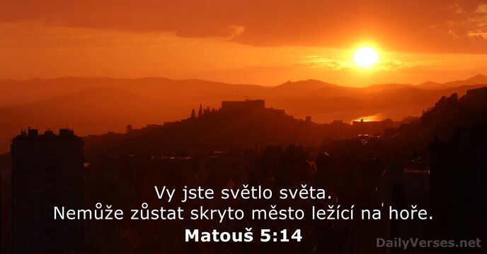 Matouš 5:14