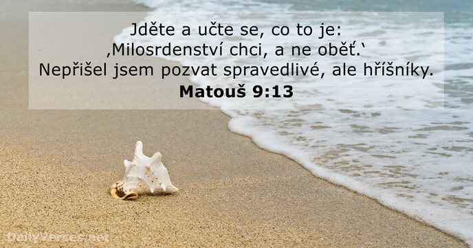 Matouš 9:13