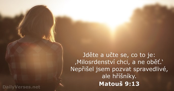 Matouš 9:13